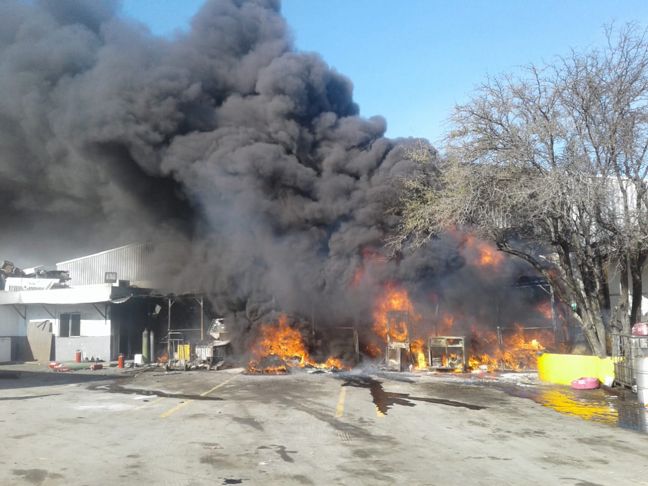 No se han determinado las causas del siniestro. Foto: Especial