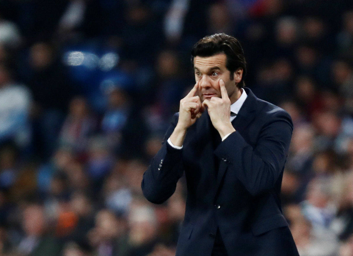 Santiago Solari, técnico del Real Madrid (Reuters)