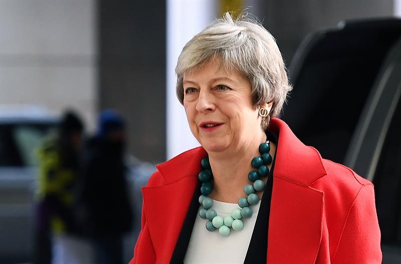 Theresa May.
