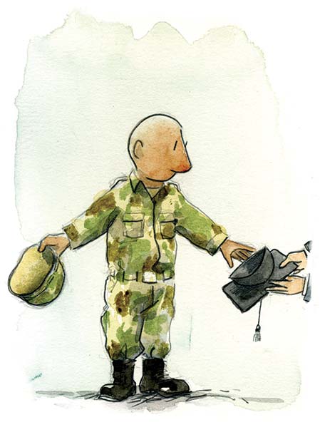 Guardia nacional o policía militar