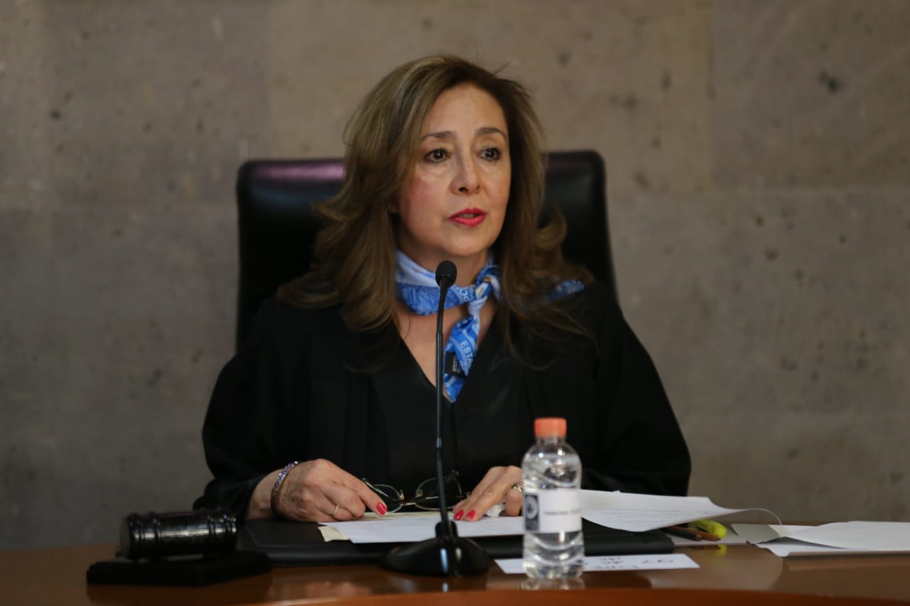 María Luisa Oviedo Quezada, magistrada presidente del TEEH. (Jorge Sánchez)