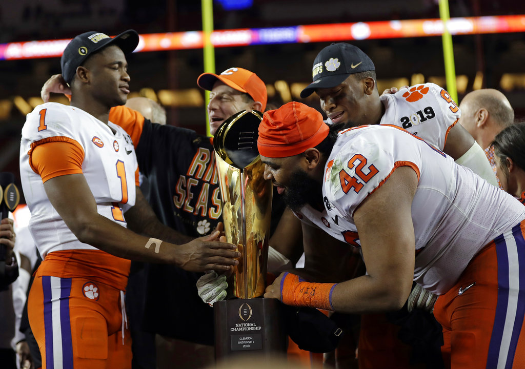 La Universidad de Clemson se coronó vs Alabama (AP)