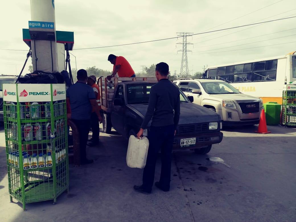 Desabasto de gasolina (César Peralta)