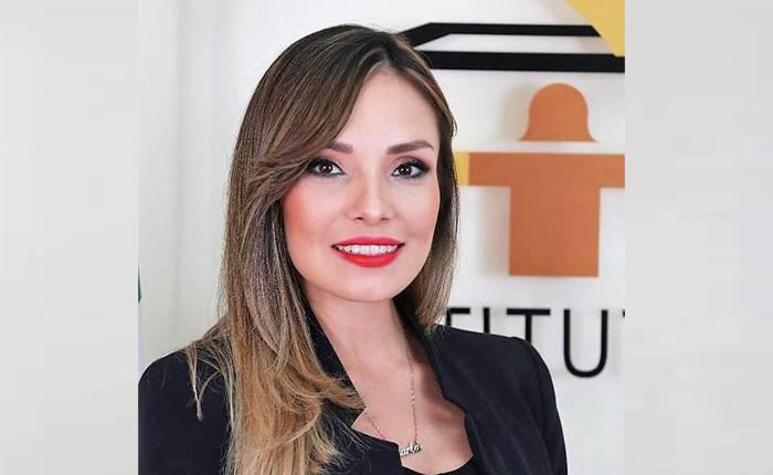 María de los Ángeles Quintero Rentería, presidenta provisional del Ietam.