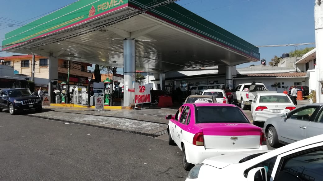 En redes sociales reportan que en gasolineras en CdMx no hay venta de diésel. (Gabriel Ortega)