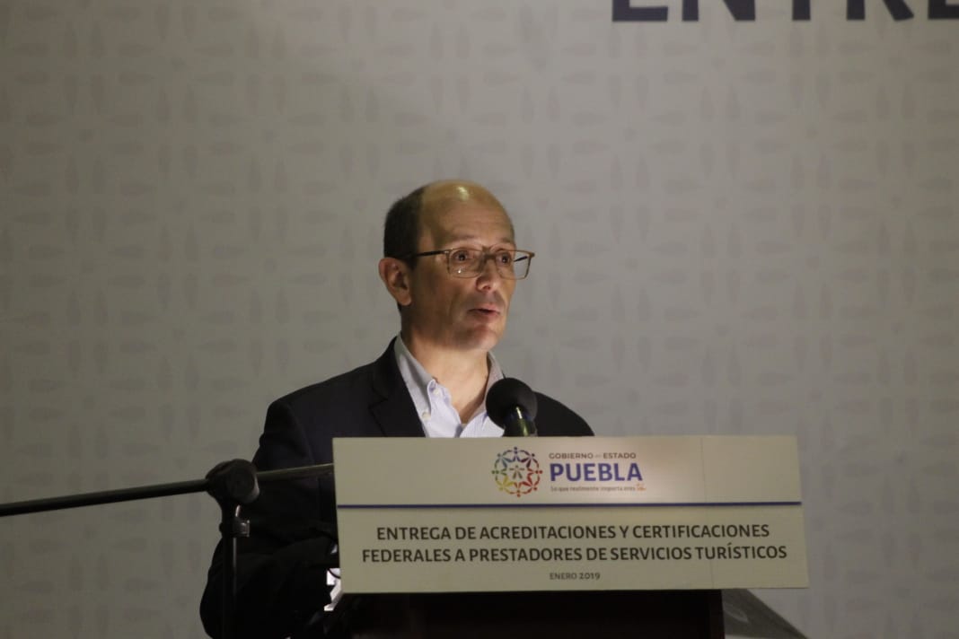 Ssecretario de Turismo, Alejandro Cañedo Priesca (Miguel Romero)