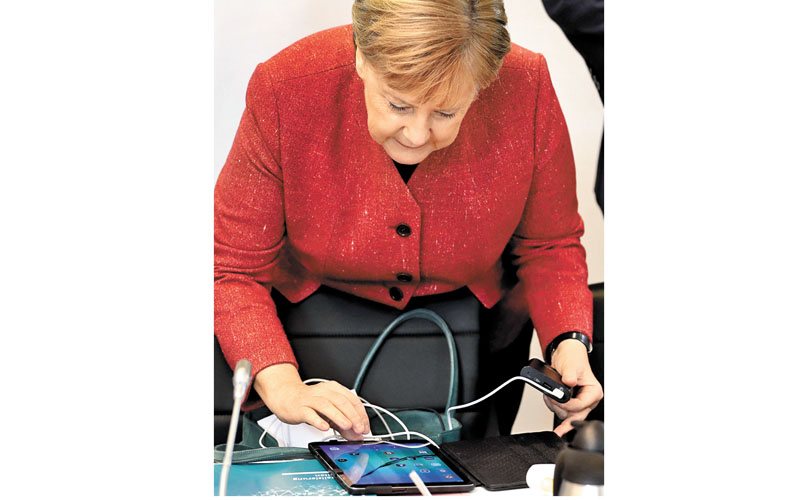 Algunos datos de Merkel fueron revelados. (AP)