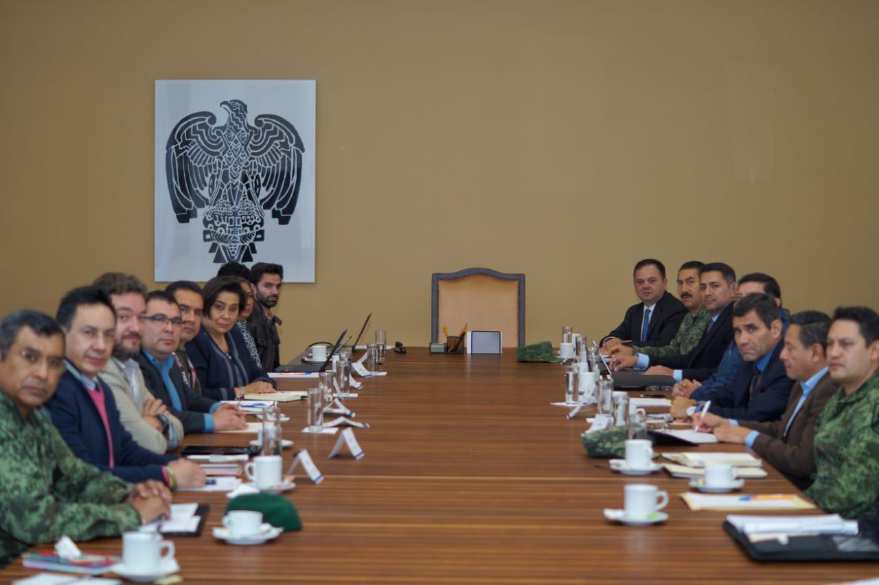 Reunión de Seguridad de la Coordinación Estatal de Construcción de la Paz (Especial)