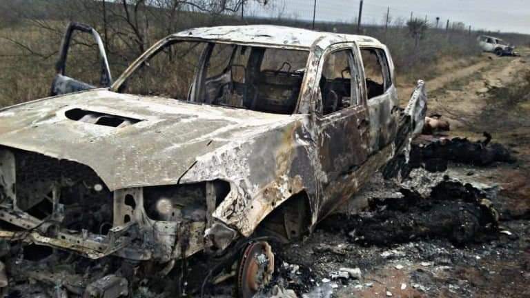En el lugar se encontraron 21 cuerpos, 15 de estos calcinados. (Especial)