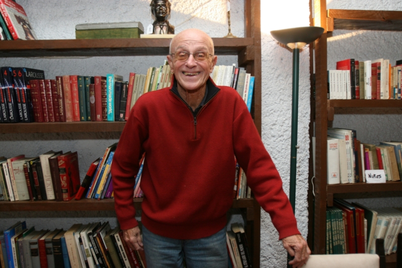 El poeta Saúl Ibargoyen (1930-2019) (Foto: René Soto)