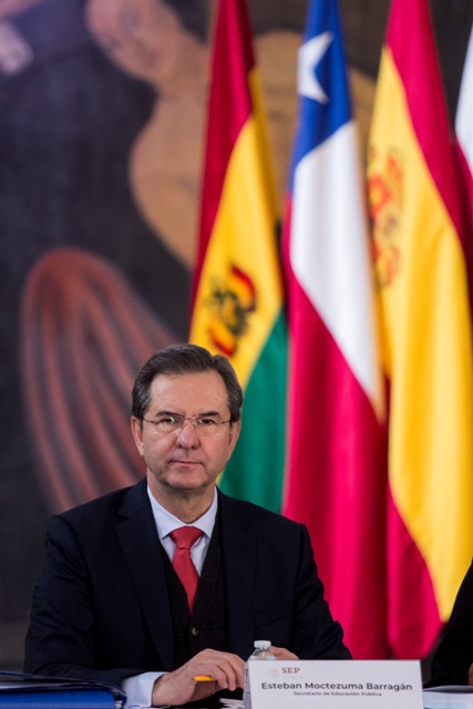 El secretario de Educación, Esteban Moctezuma, dijo que la mudanza a Puebla será voluntaria/Cuartoscuro.