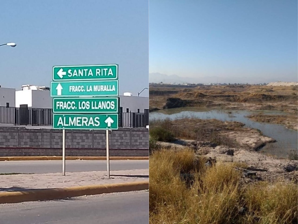 Cerca de la zona de 'desagüe' se encuentran sectores residenciales con poco tiempo de establecerse. (Milenio Digital)