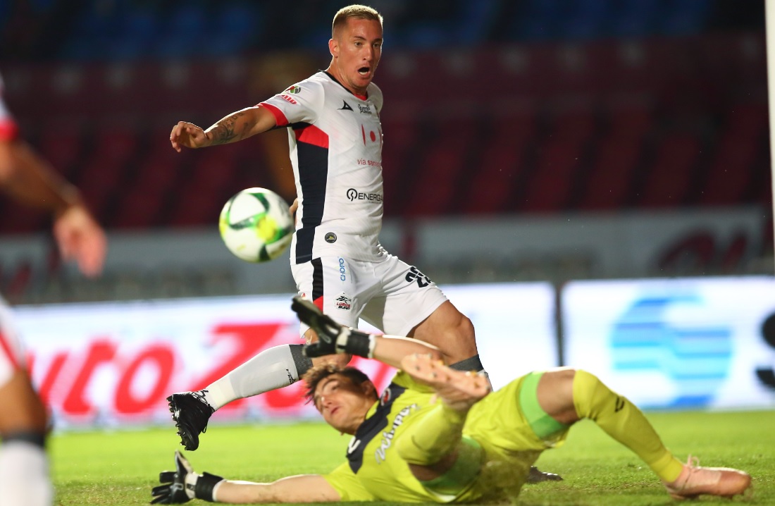 El jugador de Lobos BUAP Leonardo Javier Ramos (Mexsport)