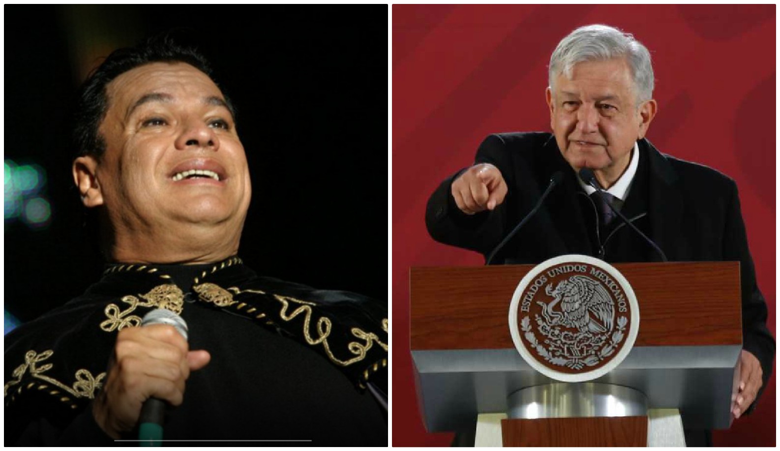 Juan Gabriel buscaría una entrevista con AMLO para reaparecer al público (Foto: Especial)