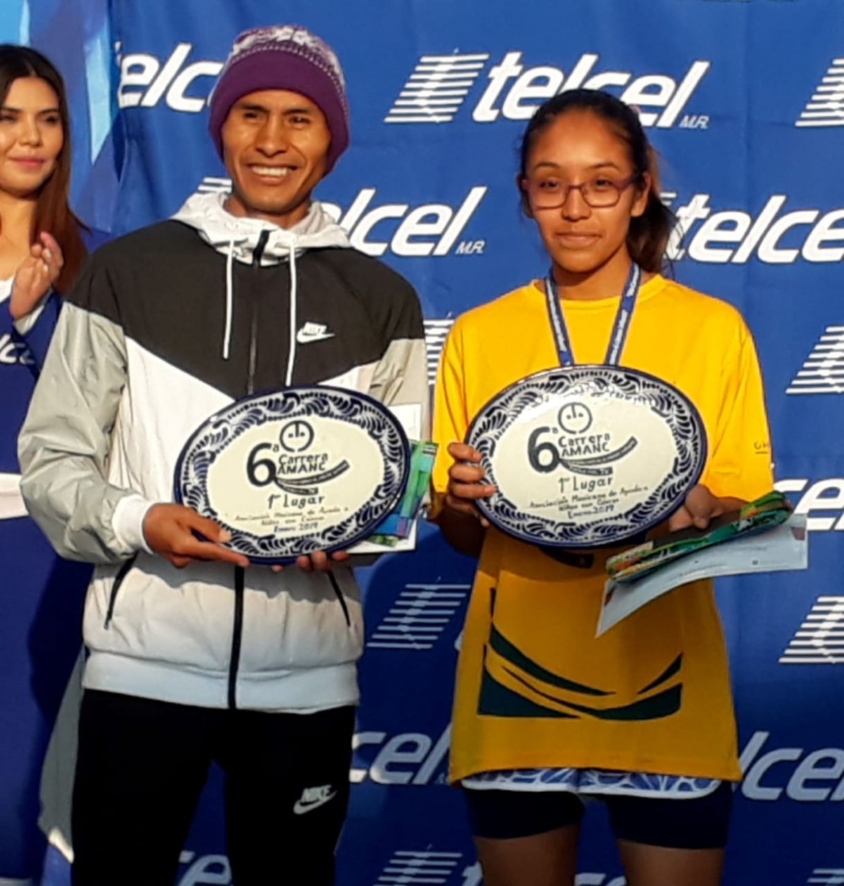 Luis Sánchez y Kimberly Grande cruzaron la línea de meta en la primera posición (Especial)
