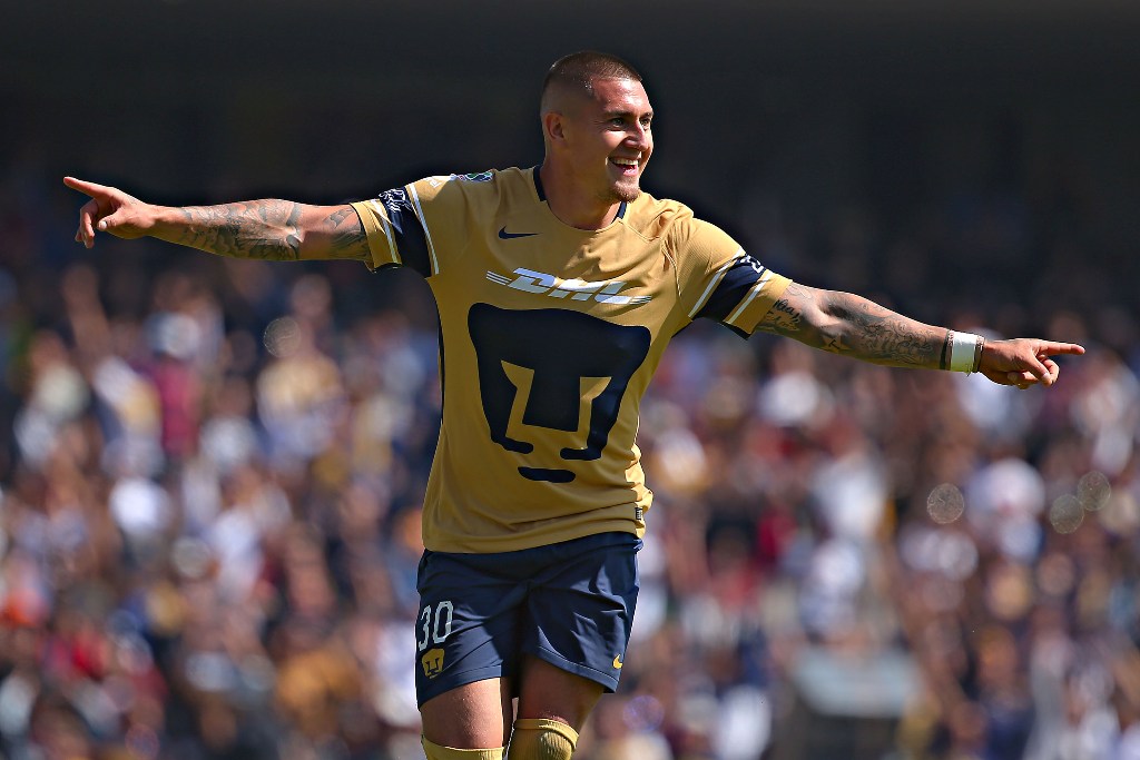 Nicolás Castillo en su paso por Pumas (Imago7)