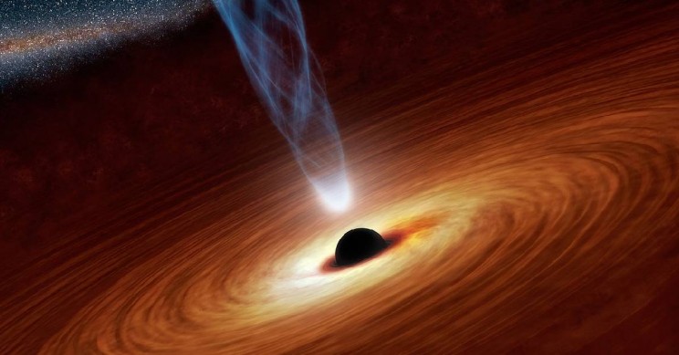 Los agujeros negros giran 50 veces más rápido que la velocidad de la luz. (NASA)
