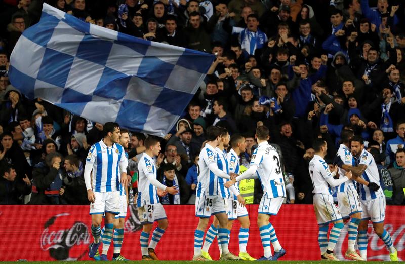 Real Sociedad venció al Espanyol (EFE)