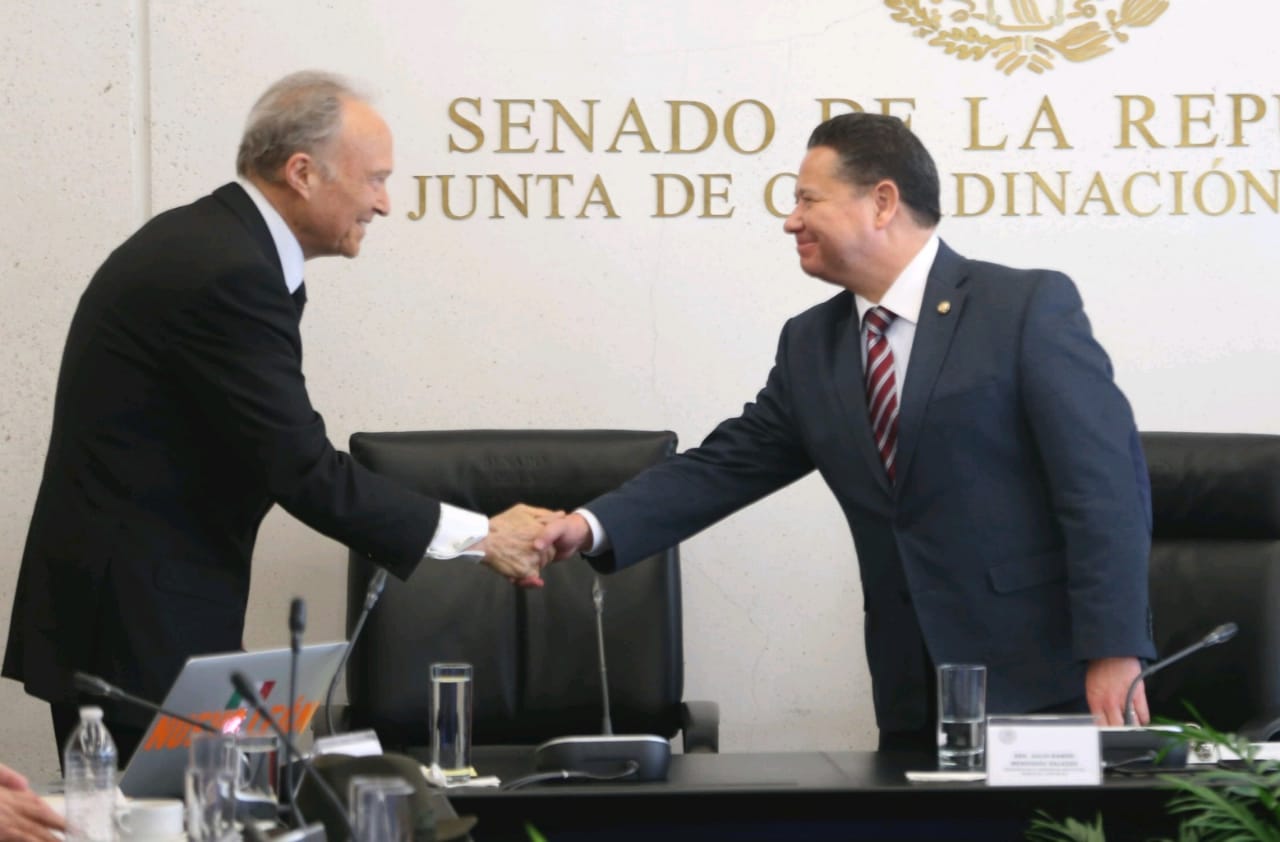 Alejandro Gertz Manero compareció en el Senado para ocupar la Fiscalía General/Javier Ríos.