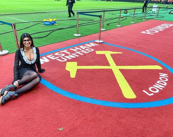Mia Khalifa se burla de jugador del Arsenal (Instagram Mia Khalifa)