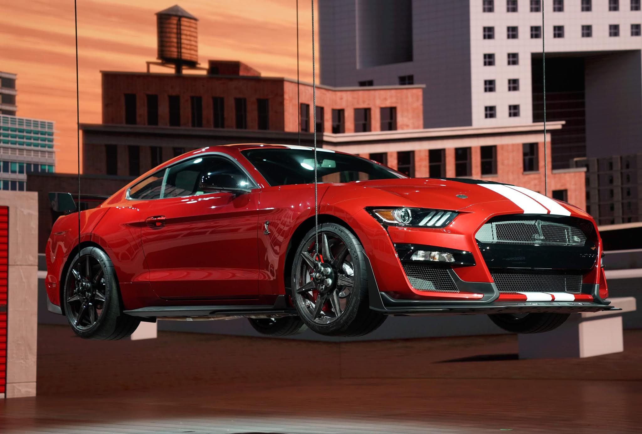 El Mustang Shelby GT500 tiene una potencia máxima de 700 caballos. (AFP)