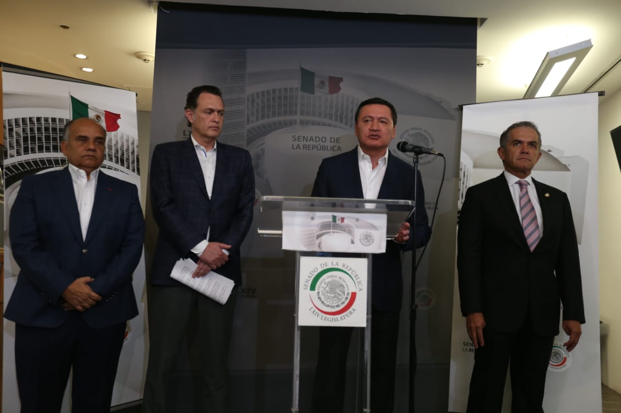 Oposición en el Senado insiste en comparecencia de Rocío Nahle y Octavio Romero/Javier Ríos.