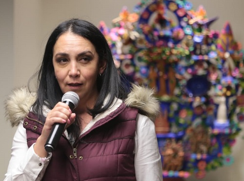 Presidenta. (Iván Carmona)