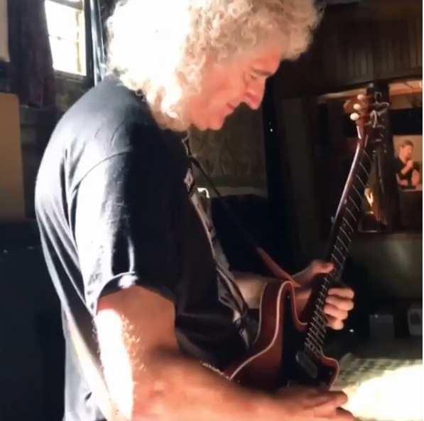 Brian May. (Foto: Captura de pantalla de video)