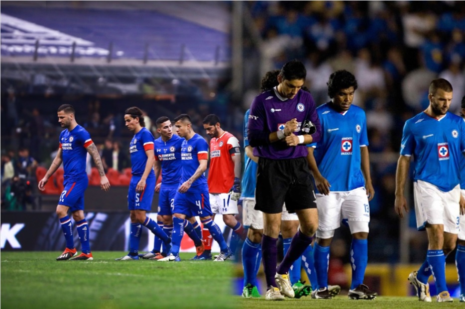 El Cruz Azul del 2009 y el actual equipo del 2019 (Mexsport/Imago7)