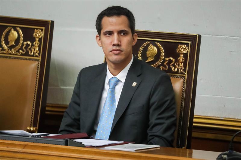 El jefe del Parlamento, Juan Guaidó.