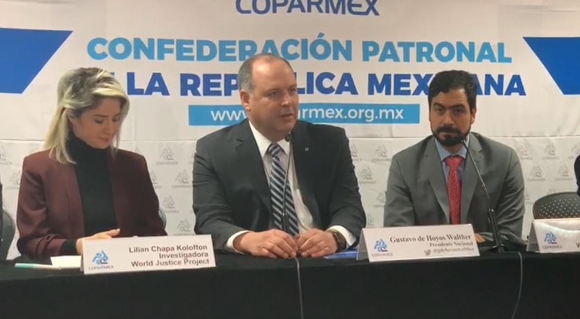 Gustavo de Hoyos Welther, presidente de Coparmex