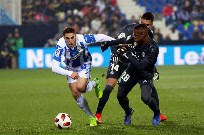 Real Madrid perdió contra Leganés, pero avanzó a Cuartos de Final de Copa del Rey (EFE)