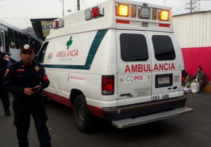 Ambulancia de CdMx. (Jorge Becerril)