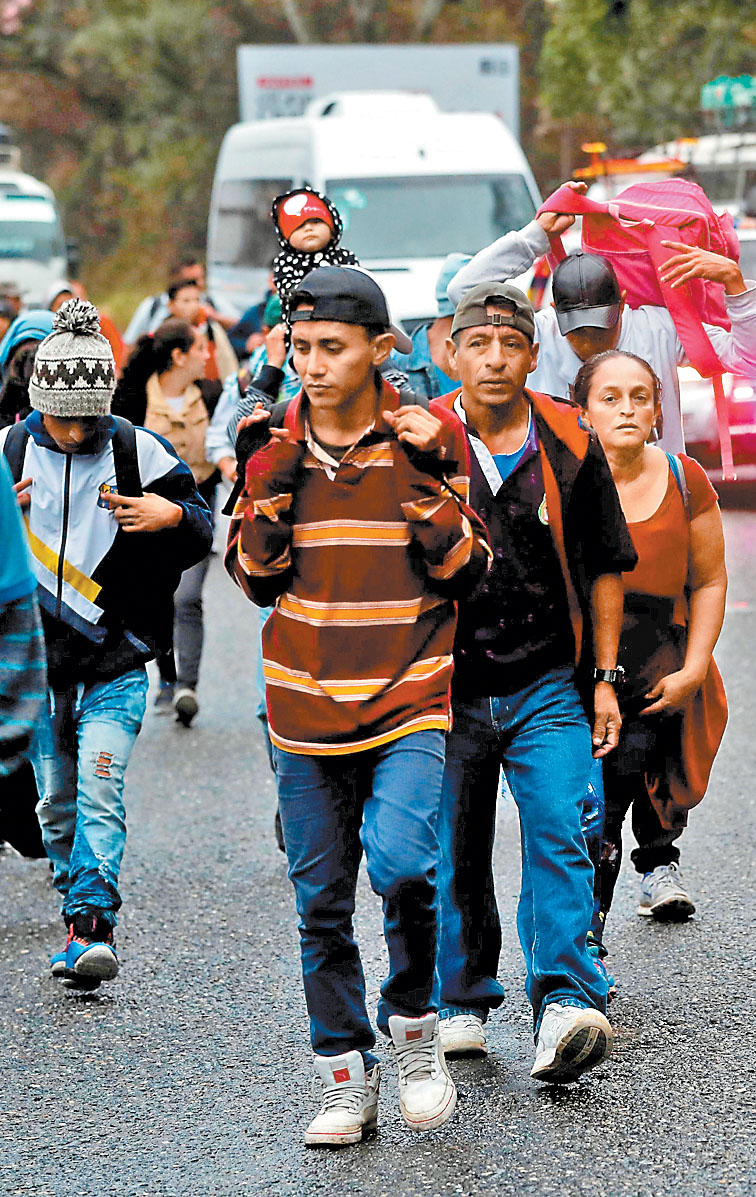 Centroamericanos en busca del "sueño americano". (EFE)