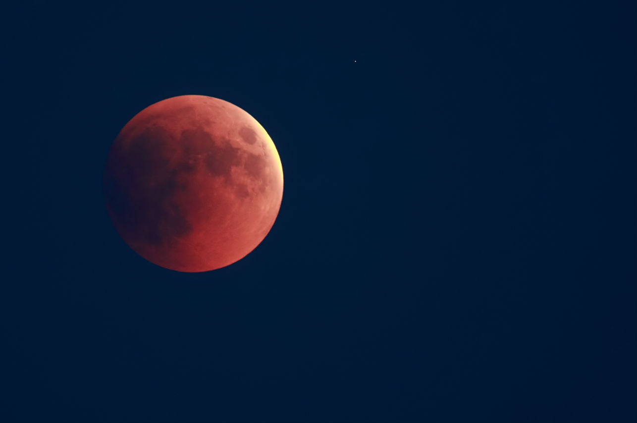 El eclipse lunar será el próximo 20 de enero. (Shutterstock)