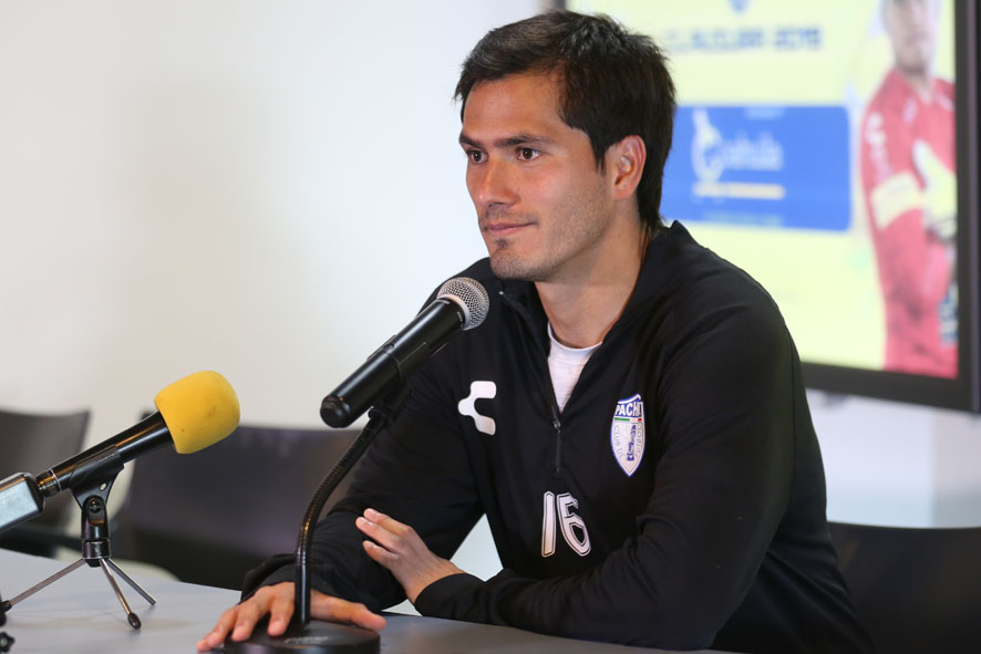 Jorge “El Burrito” Hernández, medio de contención de los Tuzos de Pachuca. (Jorge Sánchez)