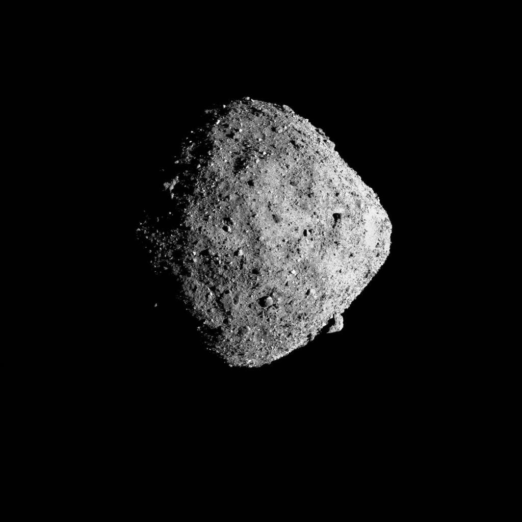 La fotografía fue capturada por OSIRIS-REx. (NASA)