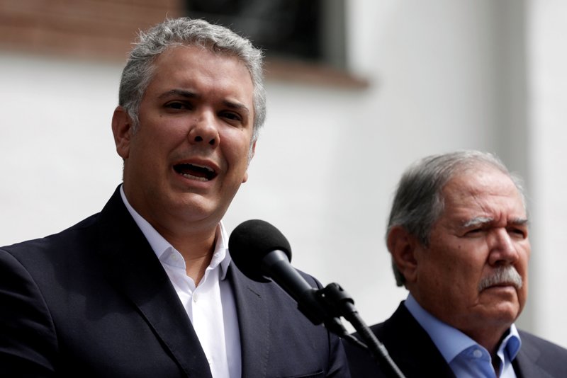El presidente Iván Duque prometió que el atentado no quedará impune.
