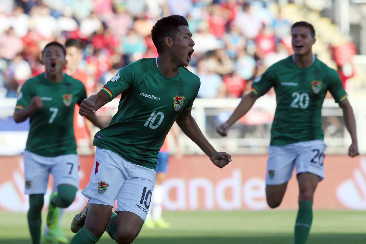Ramiro Vaca, jugador de Bolivia (AFP)