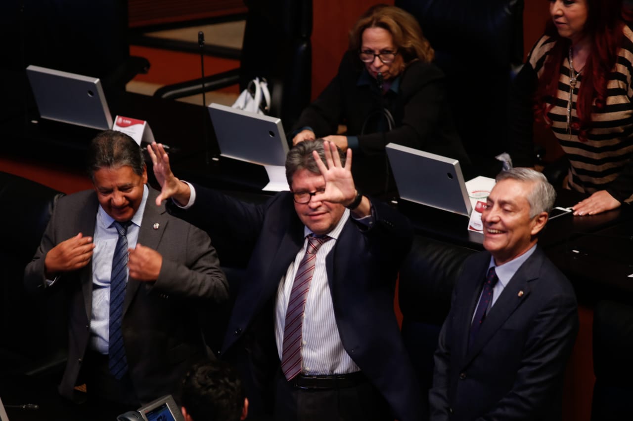 Ricardo Monreal confirmó que el Senado recibió la terna propuesta por López Obrador para elegir al fiscal general (Araceli López)