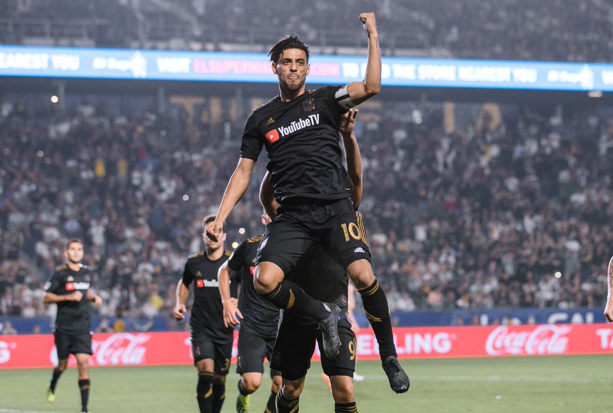 Carlos Vela, jugador de Los Ángeles FC (Twitter @LAFC)