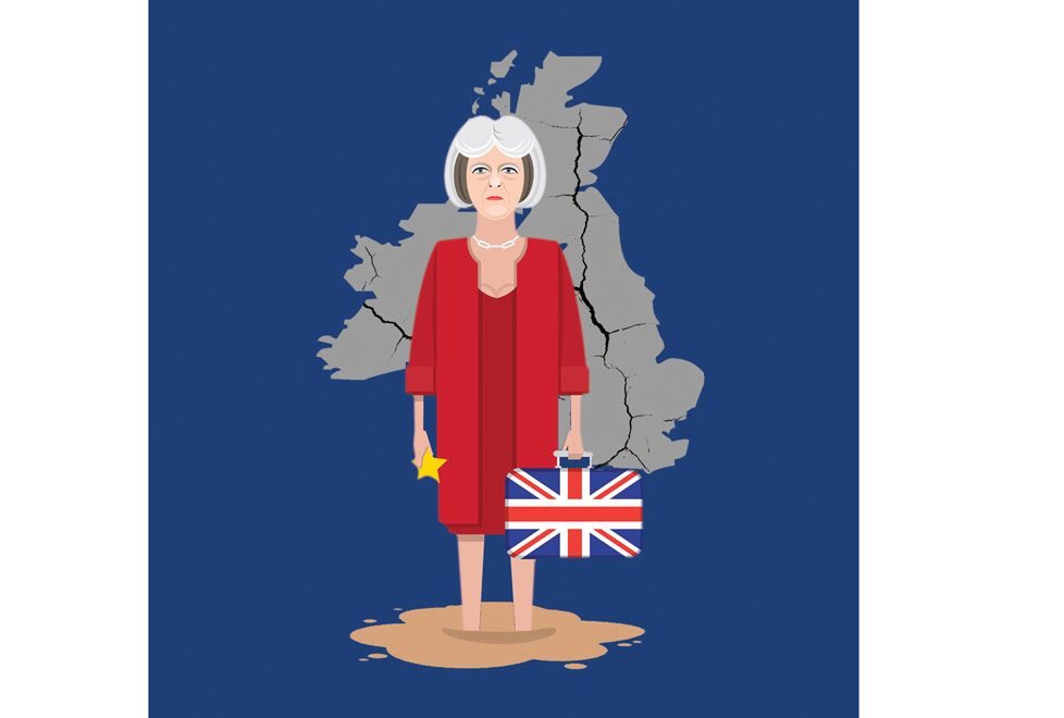 "Para negociar el Brexit, requiere que May deje de lado su vanidad para comportarse como primera ministra" (Shutterstock).