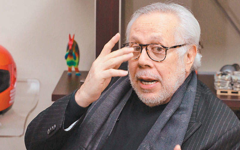 El productor compartió sus andanzas por la televisión. (Jesús Quintanar)