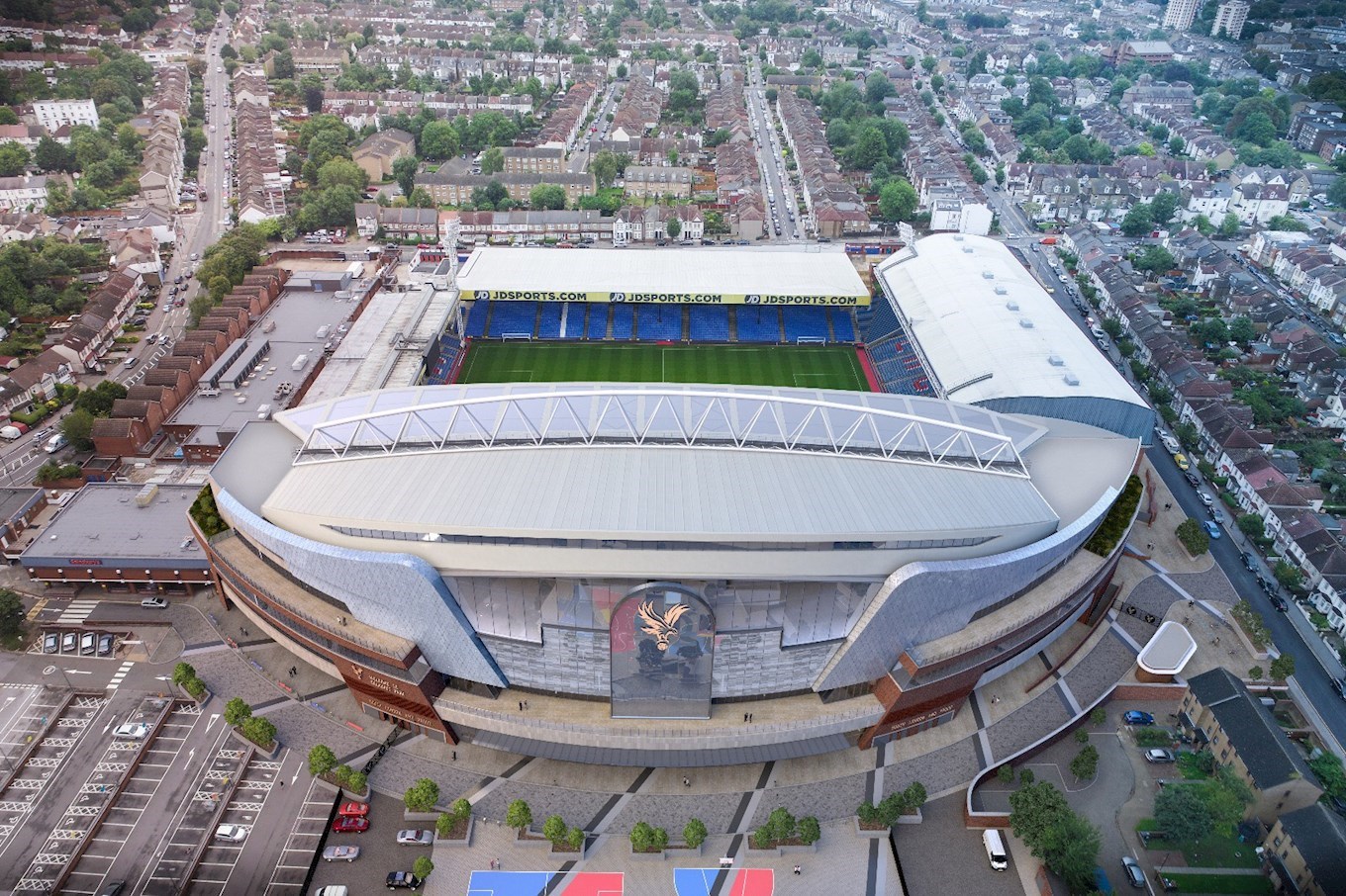 Estadio del Crystal Palace (Página web Crystal Palace)