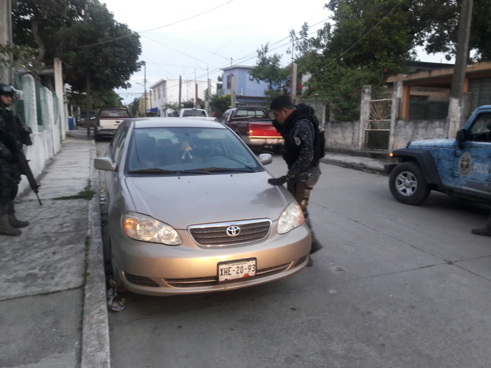 Realizan acciones contra robo de automóviles.