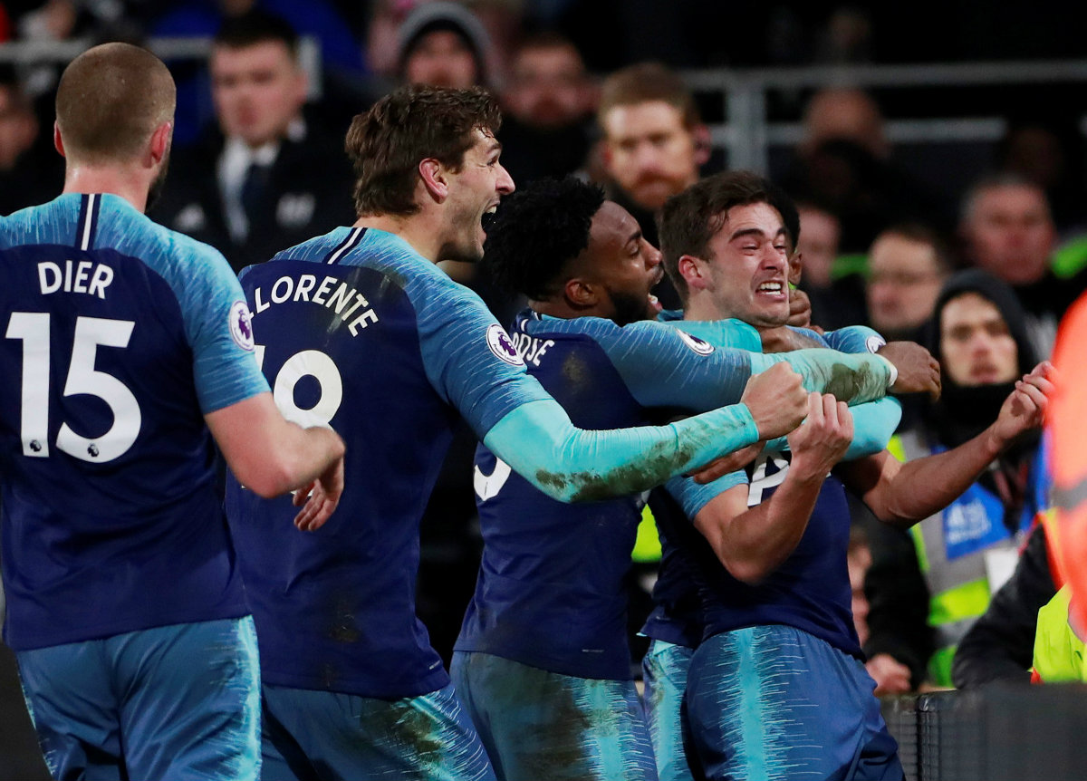 Harry Winks marcó el gol de la victoria del Tottenham sobre el Fulham (Reuters)
