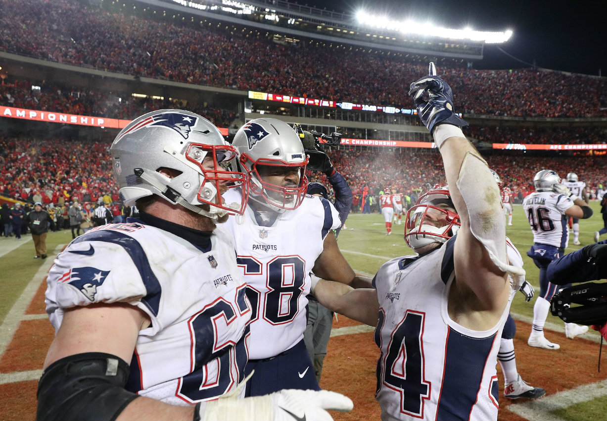 Los Patriotas se consagraron, por décima vez en su historia, Campeones de la AFC (Reuters)