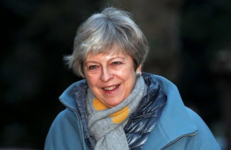 Theresa May, primera ministra británica.