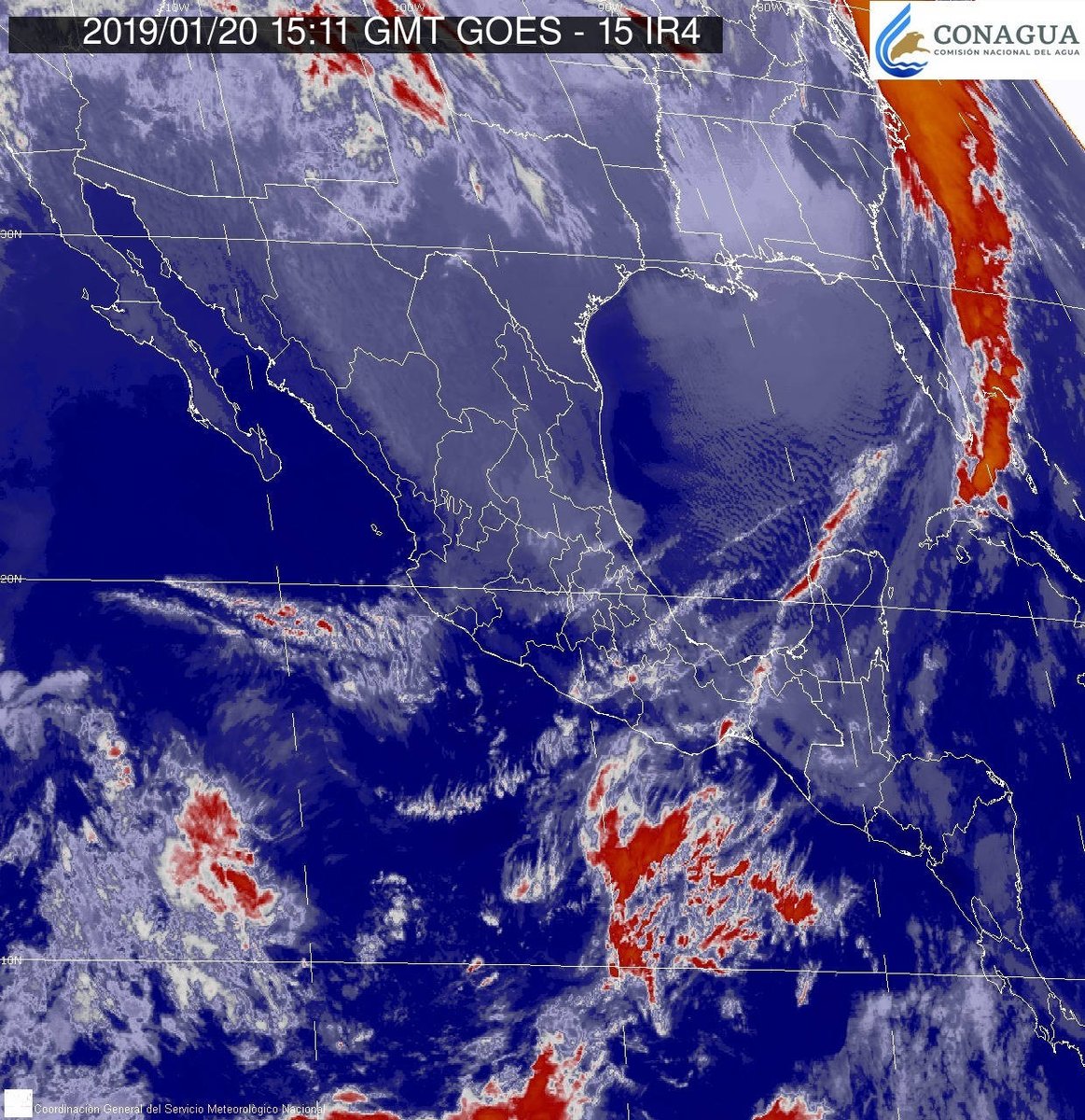 Tomada de @conagua_clima