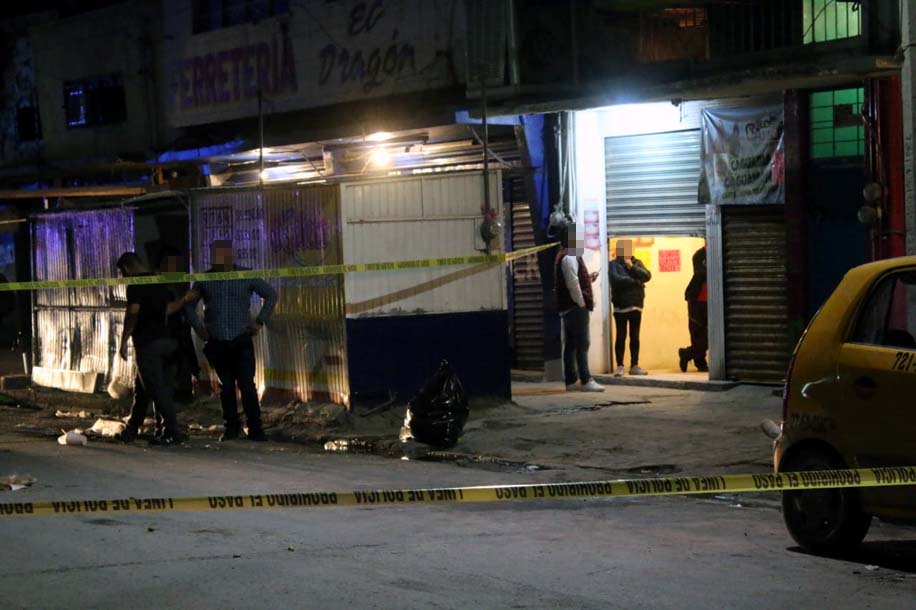 Después de la agresión se reportó una intensa movilización policiaca en la zona centro. (Notivox Digital)